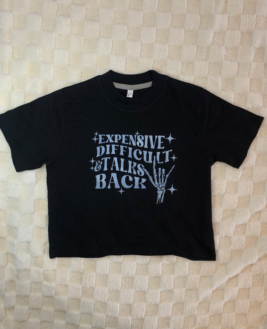 Expensive Difficult Talks Back Boxy Tee